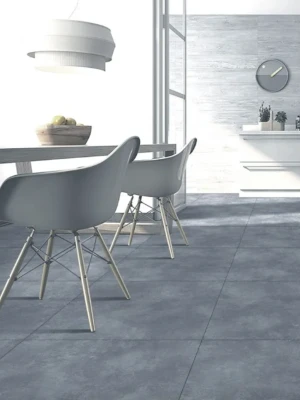 Matētas flīzes CRETE DARK GREY SATIN, 60x60 cm, TS
